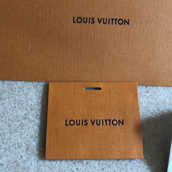 Authentic Louis Vuitton Long Wallet Box and point of sale accessories - Picture 16 of 16
